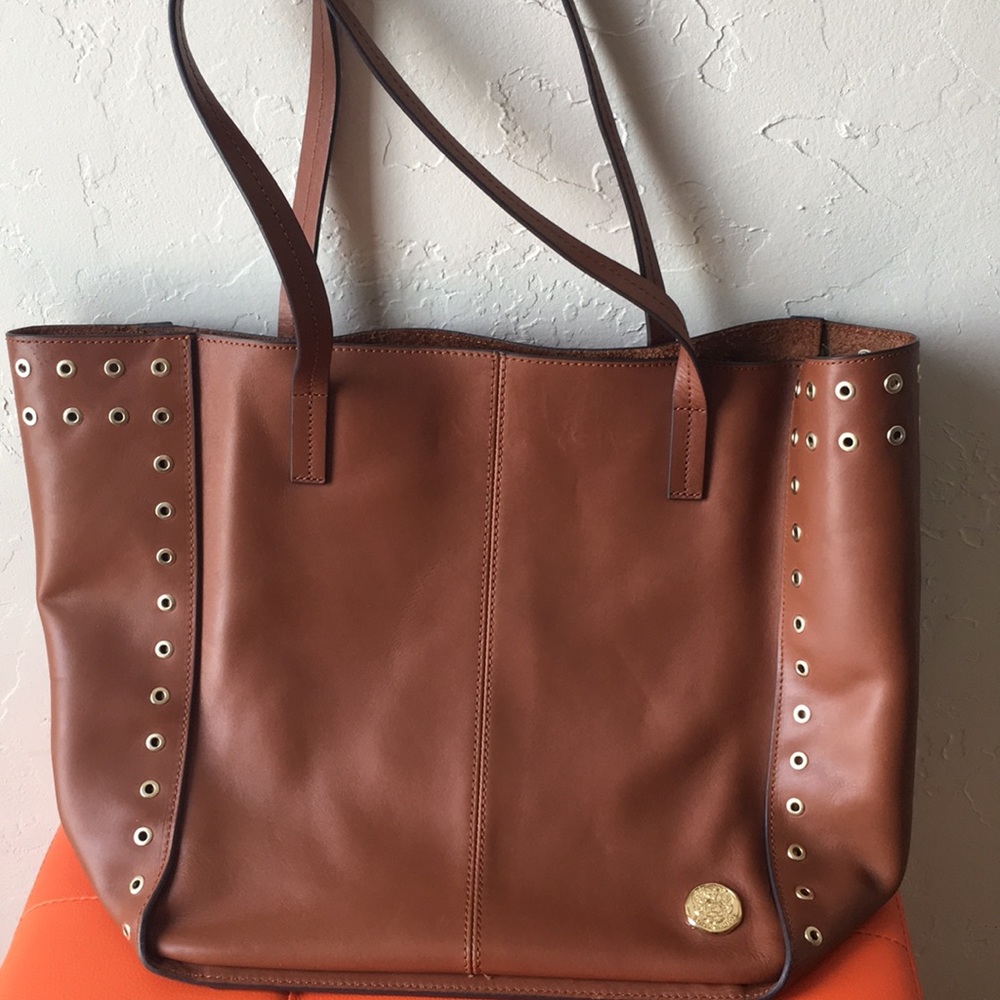 Vince Camuto tan shoulder bag